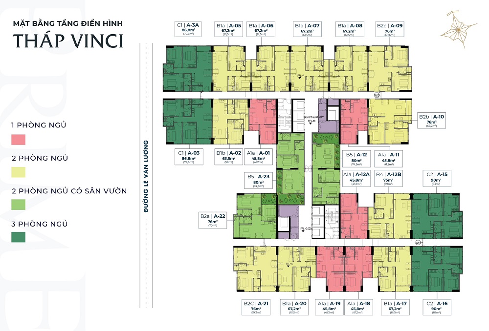 mat bang layout du can can ho khai hoan prime le van luong nhe be