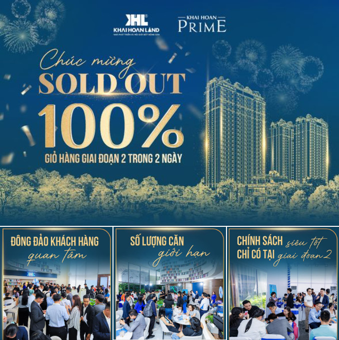 chuc mung khai hoan prime sold out gio hang