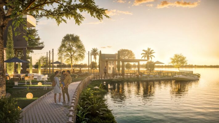 ben du thuyen ven song tai khai hoan prime nha be